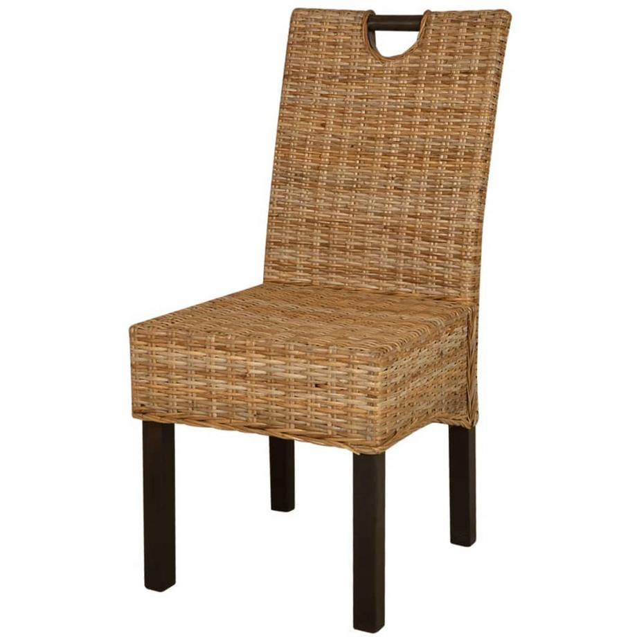 VidaXL Esszimmerstuhl rattan  