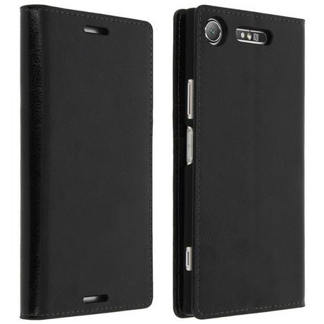 Avizar  Sony Xperia XZ1 Flip-Case aus Echtleder 