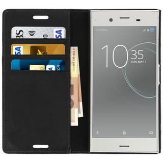 Avizar  Sony Xperia XZ1 Flip-Case aus Echtleder 