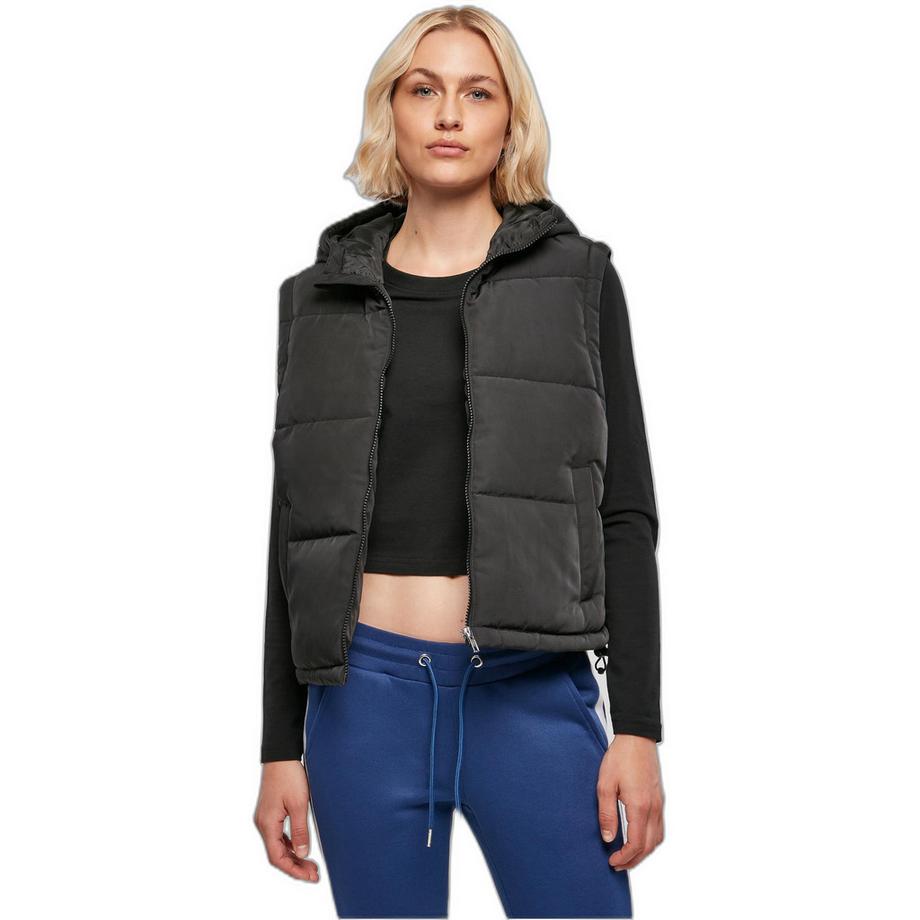 URBAN CLASSICS Recycelter Twill Wattiertes Gilet  