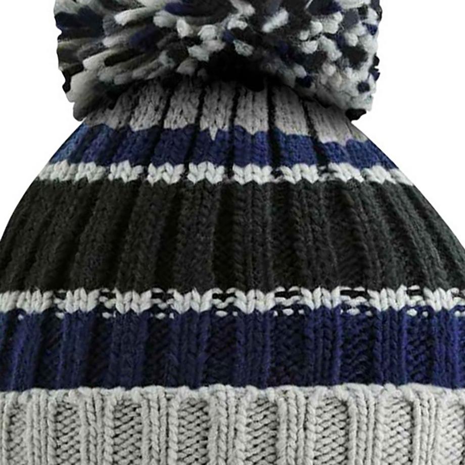 Beechfield Hygge Striped Bonnet  
