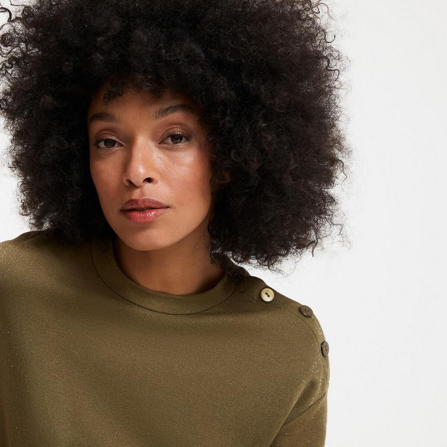 La Redoute Collections Robe droite pailletée  