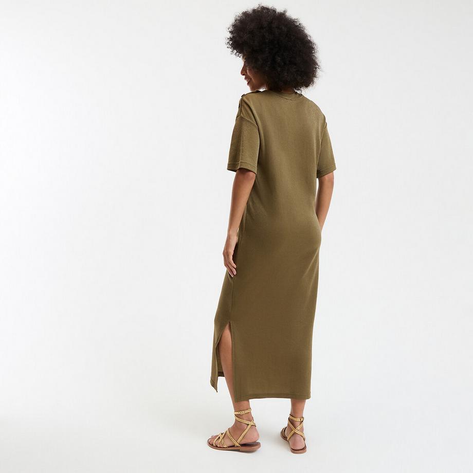 La Redoute Collections Robe droite pailletée  