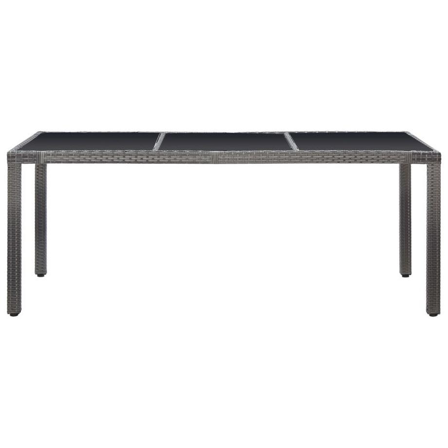 VidaXL Ess-set poly-rattan  