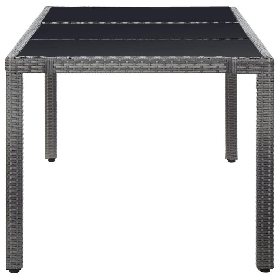 VidaXL Ess-set poly-rattan  