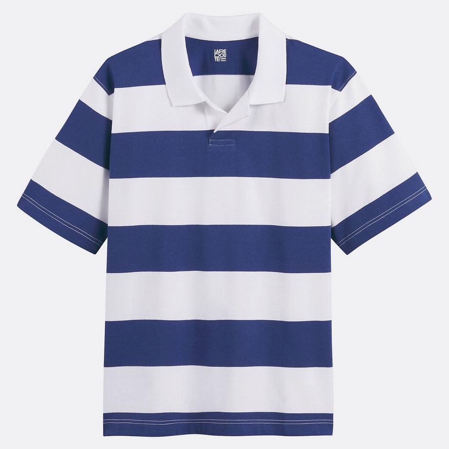 La Redoute Collections Polo a righe Boxy Fit  