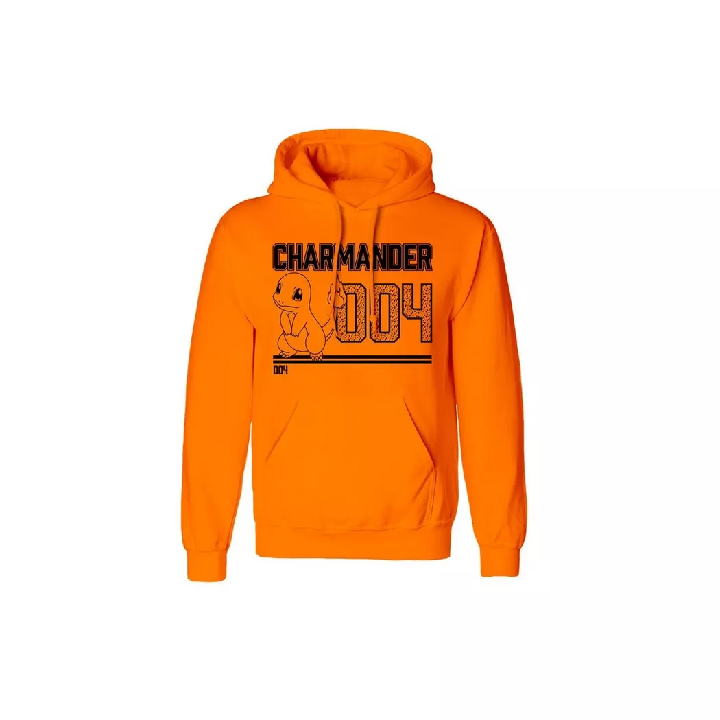 Heroes - Sweatshirt - Pokemon - Glumanda XL, für Damen, Orange, Größe XL