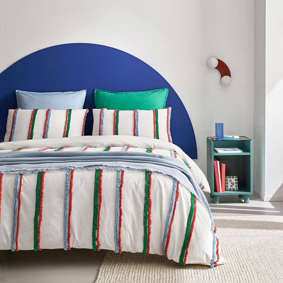 La Redoute Intérieurs Housse de couette Neil en coton tufté  