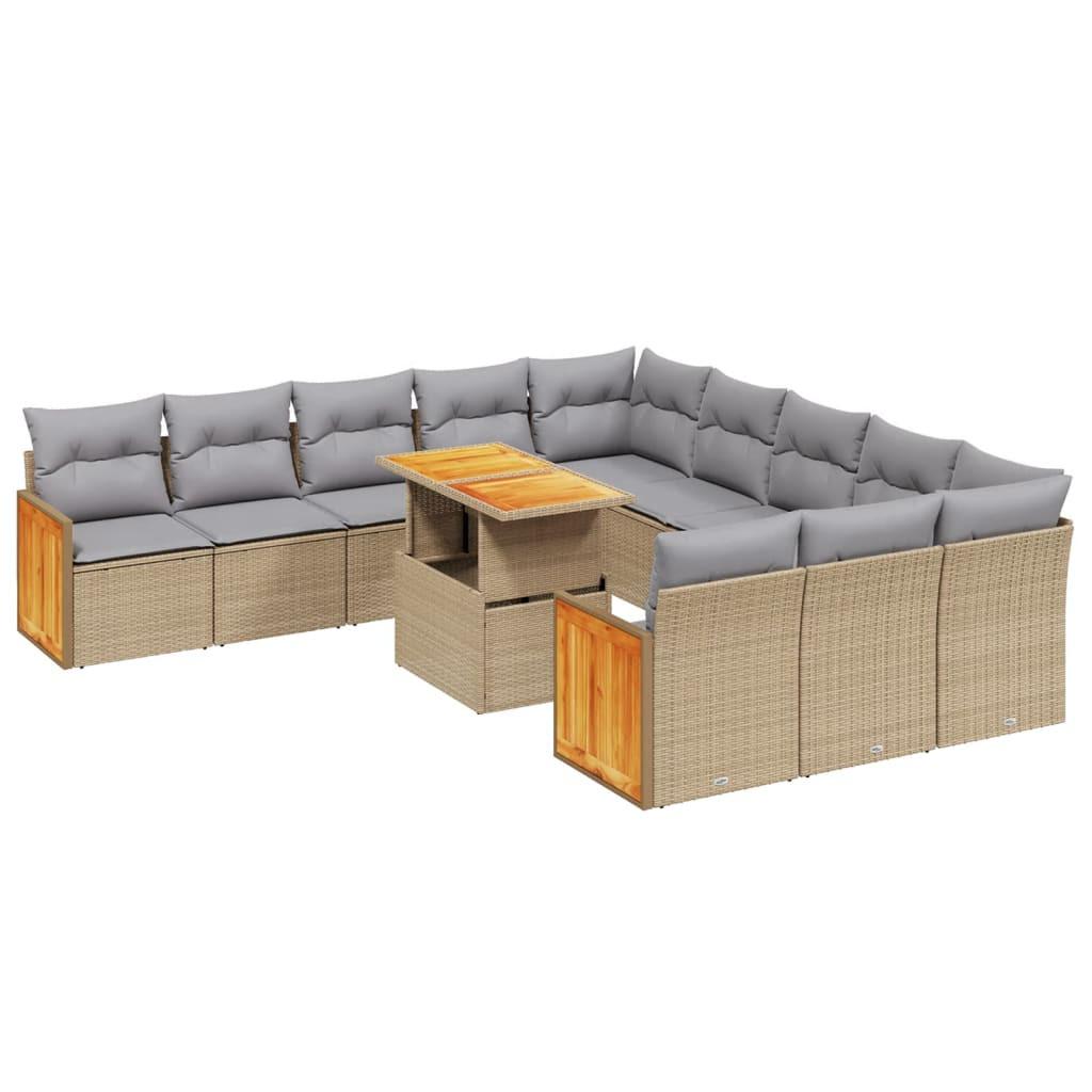 VidaXL Garten sofagarnitur poly-rattan  