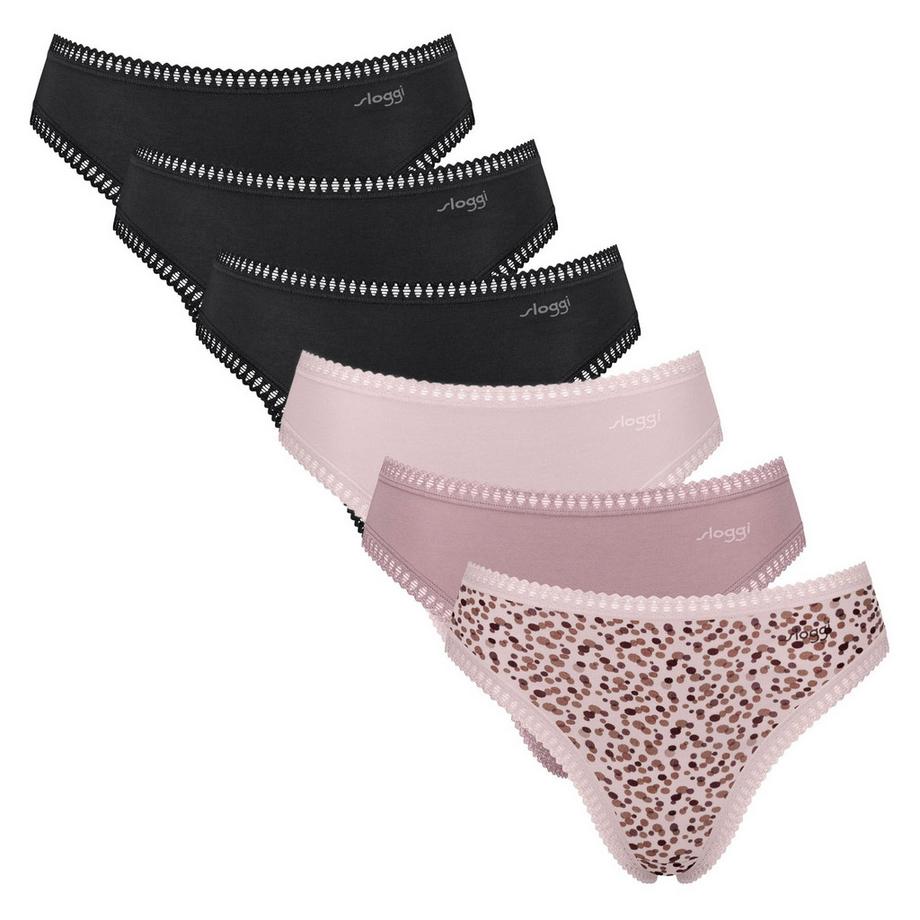 Slip  6er Pack Bequem sitzend-GO Crush High leg C6P