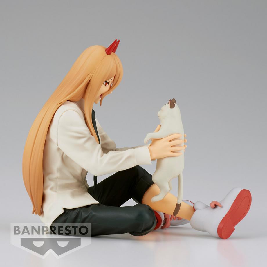 Banpresto  Statische Figur - Break time Collection - Chainsaw Man - Power & Nyako 