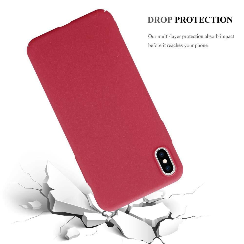 Cadorabo  Hülle für Apple iPhone XS MAX Hard Case in Frosted Optik 