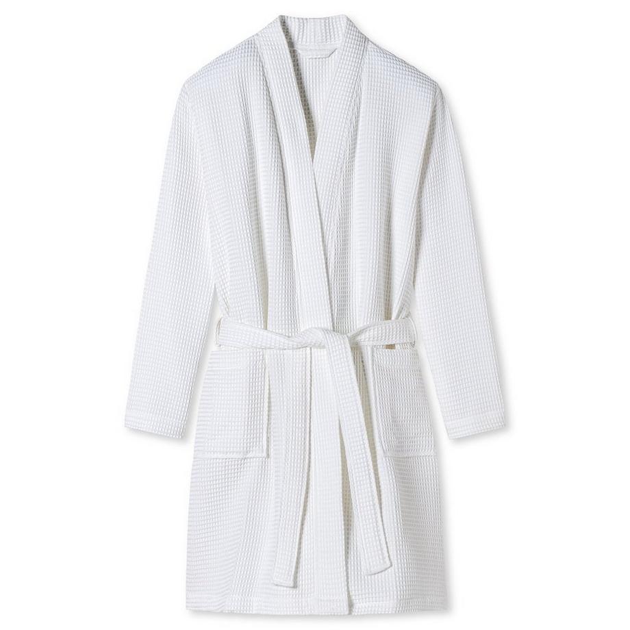 Schiesser Waffel Piqué Organic Cotton Morgenmantel  