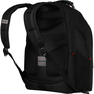 WENGER  Ibex Ballistic Deluxe 16 Laptop Backpack, Black 