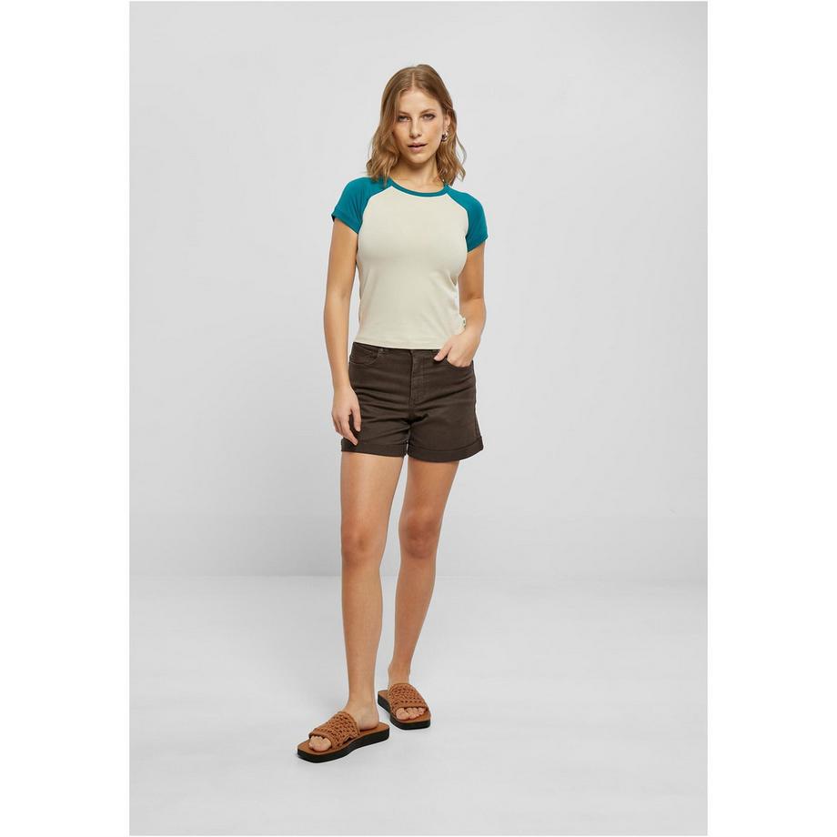 URBAN CLASSICS Retro Kurz Stretch Organic T-Shirt  