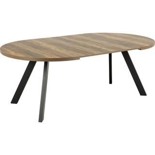 mutoni Table à manger Zinnia marron extensible 210  