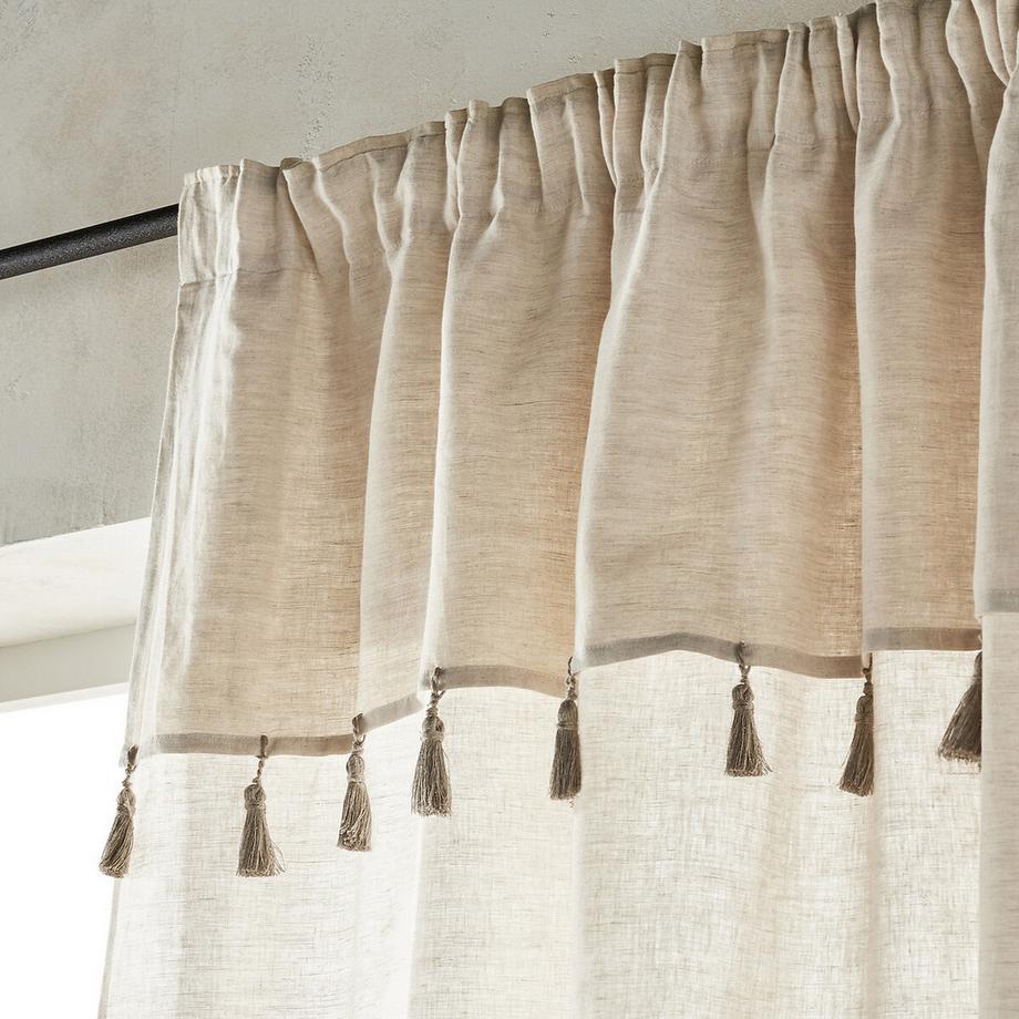 AM.PM  Rideau pur lin 