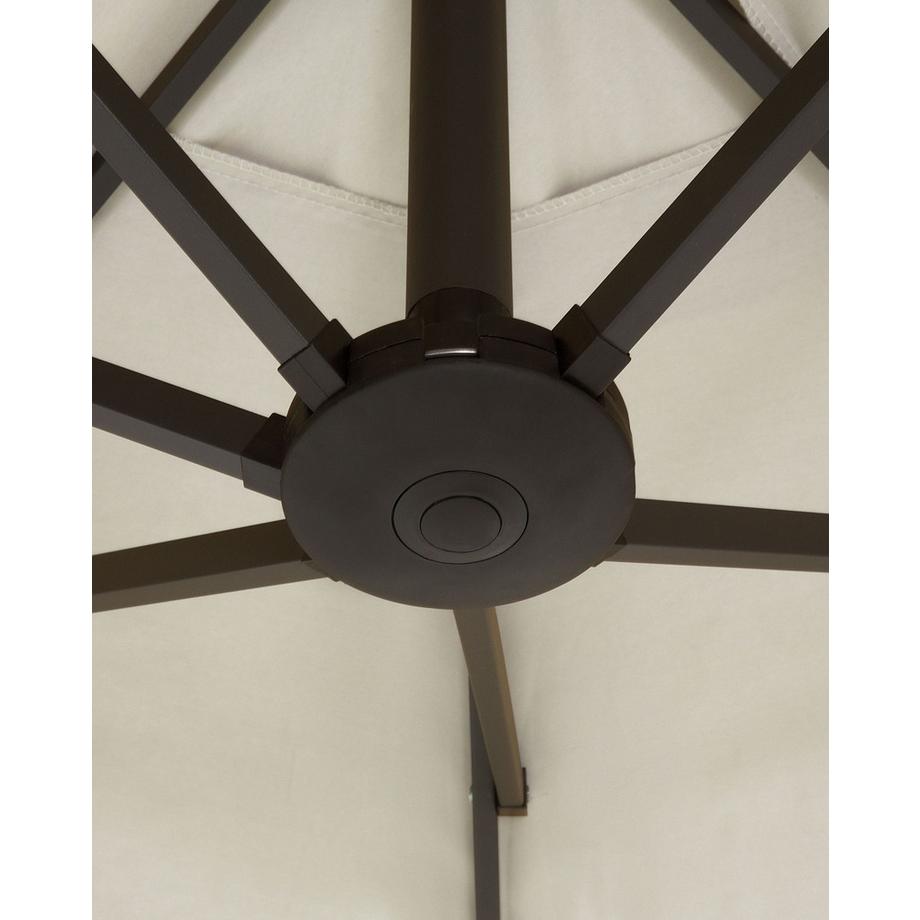 Beliani Ombrellone da giardino en Tessuto SIBILLA  