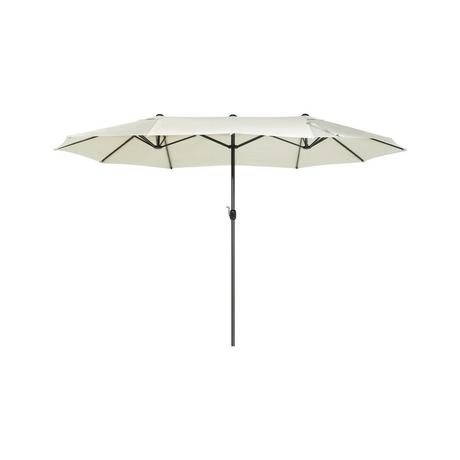 Beliani Sonnenschirm aus Stoff SIBILLA  