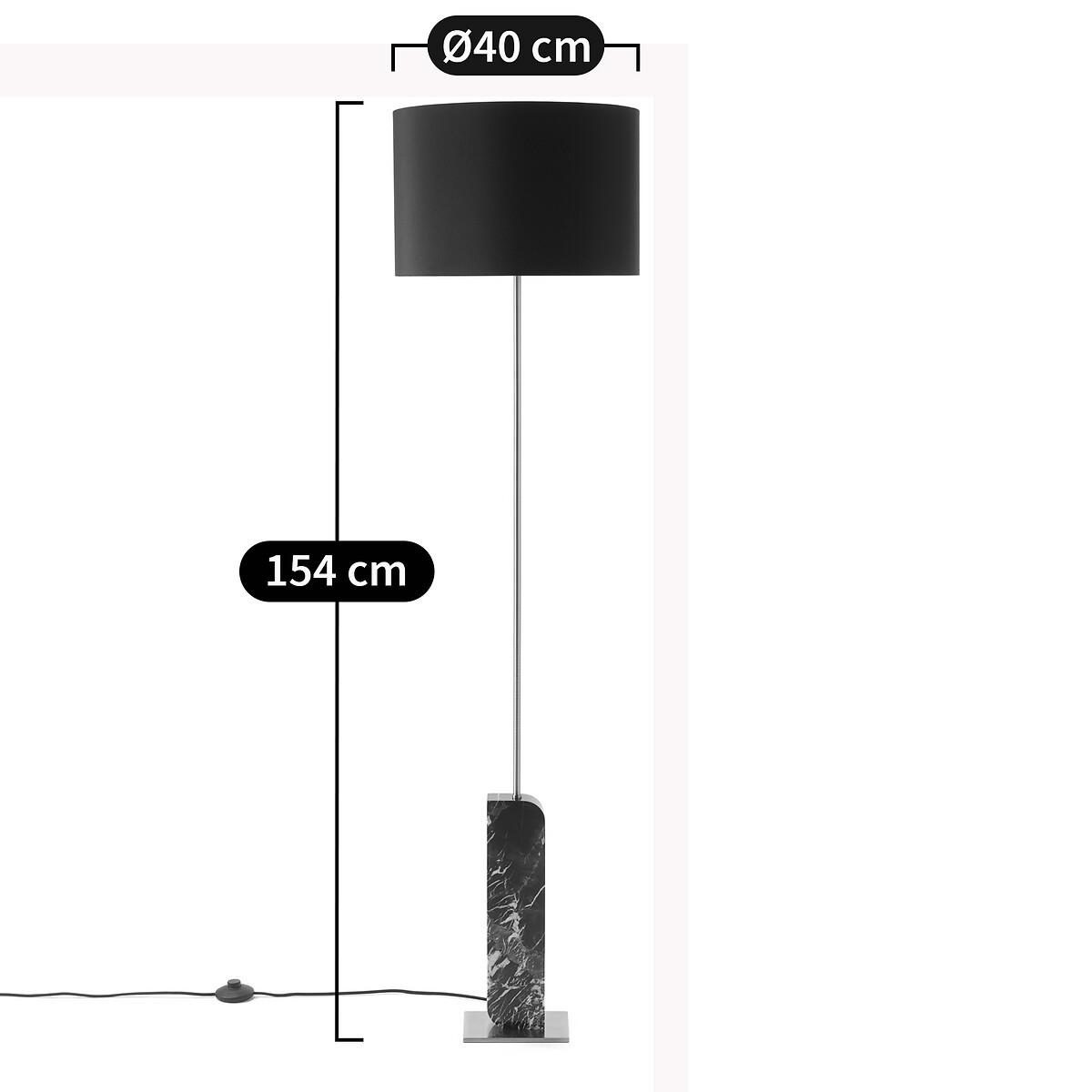 La Redoute Intérieurs Stehlampe Palaz mit Marmorfuss  