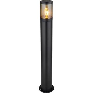 mutoni  Lampada da esterno Xeloo acciaio inox plastica nero opaco 1xE27 