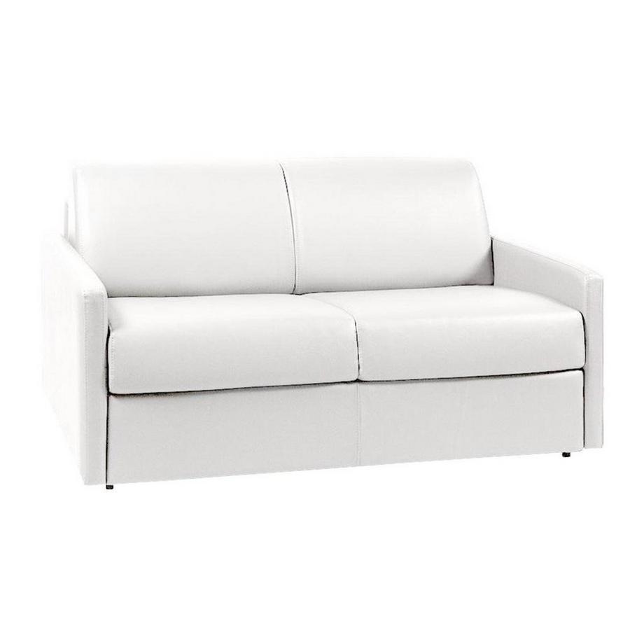 Vente-unique Schlafsofa 2Sitzer CALIFE Liegefläche Matratzen  