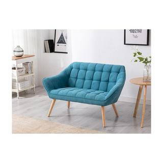 Vente-unique Sofa 2Sitzer + Sessel Stoff  CASERTA  