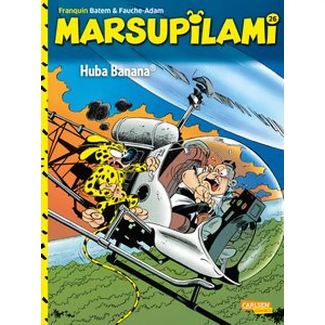 Carlsen Verlag - Marsupilami 26: Huba Banana, Franquin, André/ Fauche, Xavier/ Adam/ Le Comte, Marcel (Übersetzung)/ Batem (Illustrationen), Multicolor