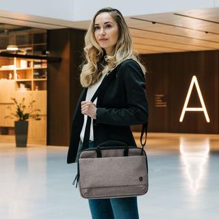 DICOTA  Slim Eco MOTION 14 - 15.6" 39,6 cm (15.6") Valigetta ventiquattrore Grigio 