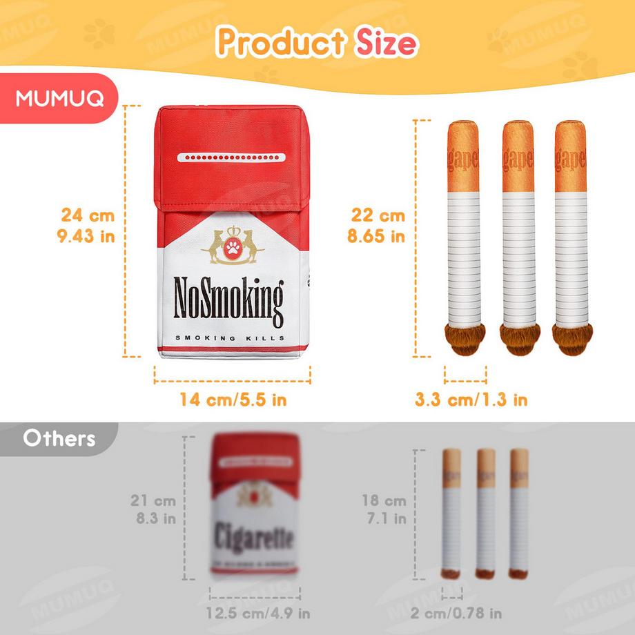 Activity-board  Hundespielzeug Zigarette Lustiges Hundespielzeug 