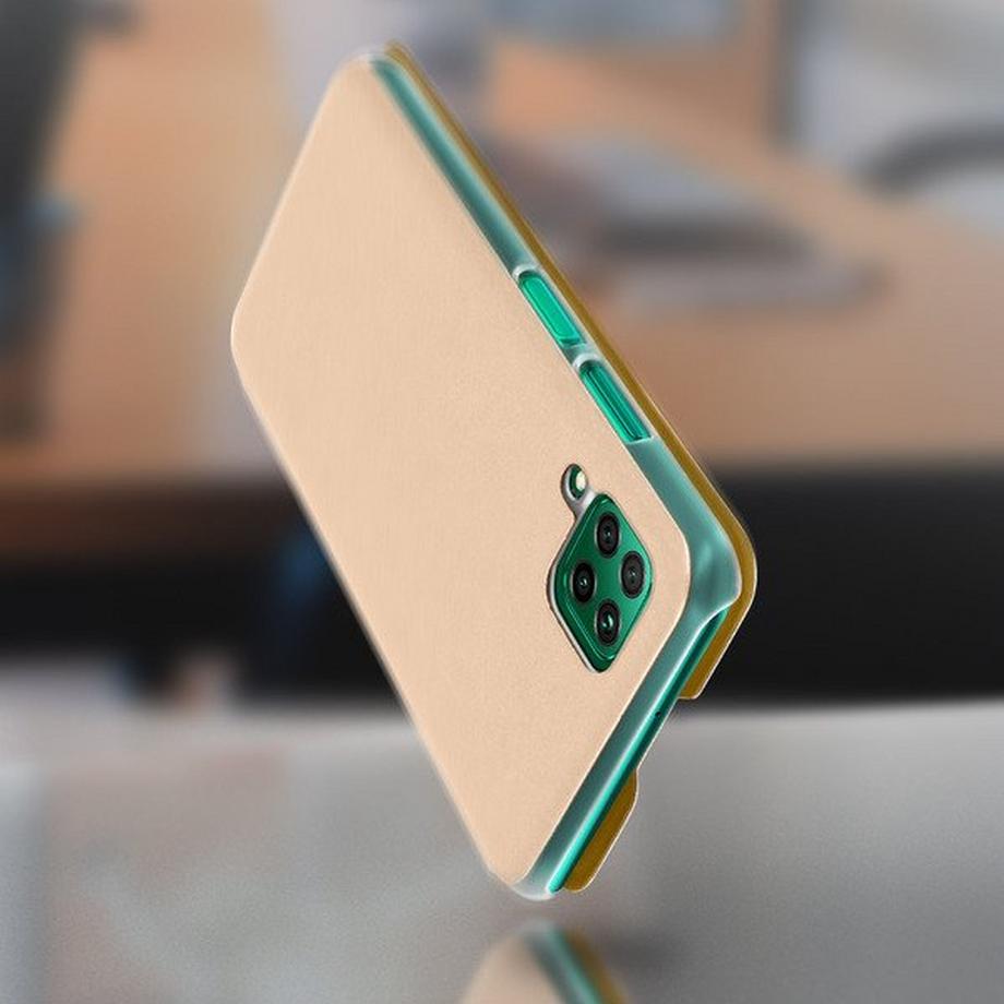 Avizar  Book Cover Huawei P40 Lite Gold 