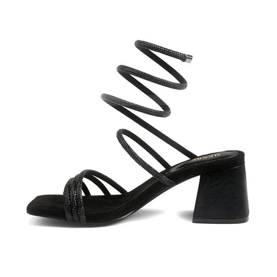 MENBUR Lepus Sandali con Tacco Largo  