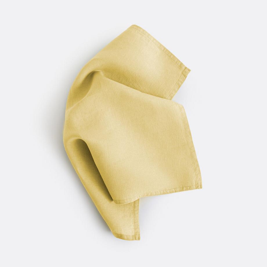 La Redoute Intérieurs Lot de 4 serviettes de table lin lavé Victorine  