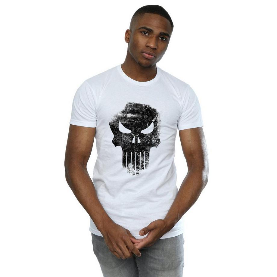 MARVEL Distressed Skull T-Shirt  