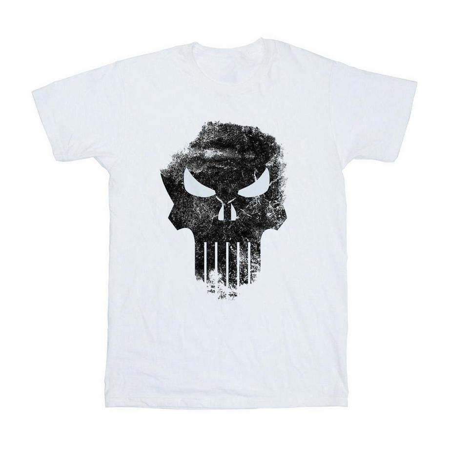 The Punisher Distrressed Skull T-Shirt