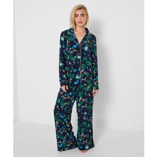 Joe Browns Boutique Pyjamahose mit Blumenprint weitem Bein  