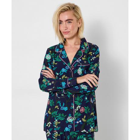 Joe Browns Boutique Pyjamahose mit Blumenprint weitem Bein  