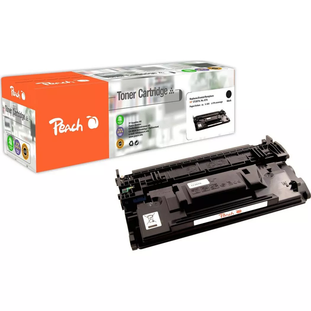 Peach – Toner HP No. 287, One Size