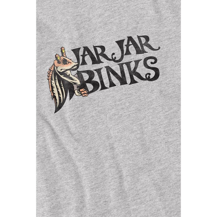 STAR WARS Star Wars Jar Jar Binks Grafik Print T-Shirt  