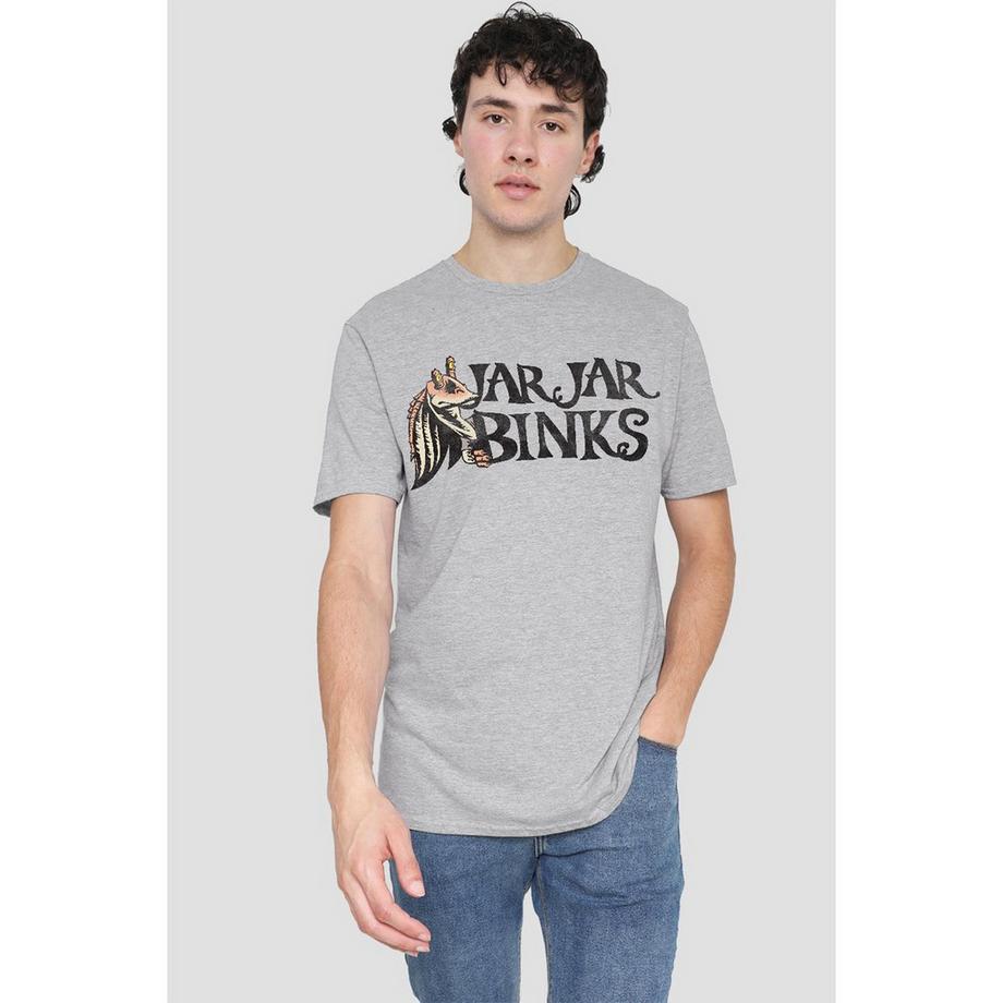 STAR WARS Star Wars Jar Jar Binks Grafik Print T-Shirt  