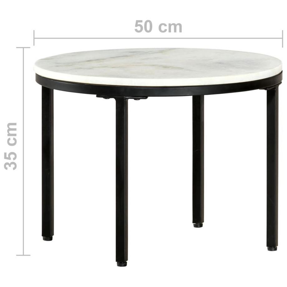 VidaXL Couchtisch marmor  