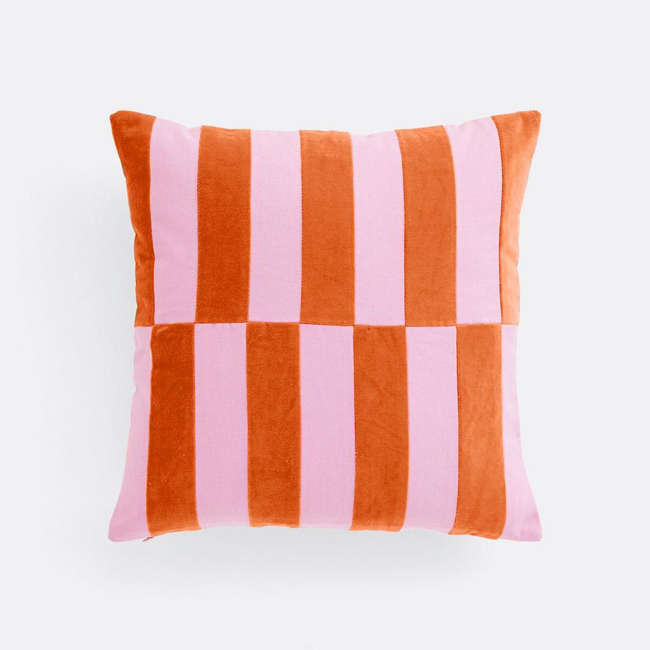 Housse de coussin en velours