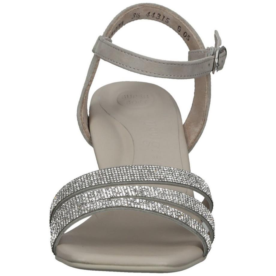 Paul Green Sandalette mit Glitzerriemen  