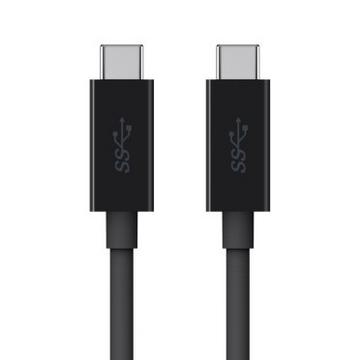 F2CU049bt2M-BLK cavo USB 2 m USB 3.2 Gen 1 (3.1 Gen 1) USB C Nero