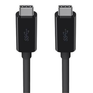 belkin  F2CU049bt2M-BLK cavo USB 2 m USB 3.2 Gen 1 (3.1 Gen 1) USB C Nero 