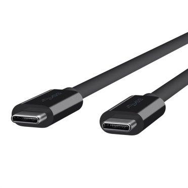 belkin  F2CU049bt2M-BLK cavo USB 2 m USB 3.2 Gen 1 (3.1 Gen 1) USB C Nero 