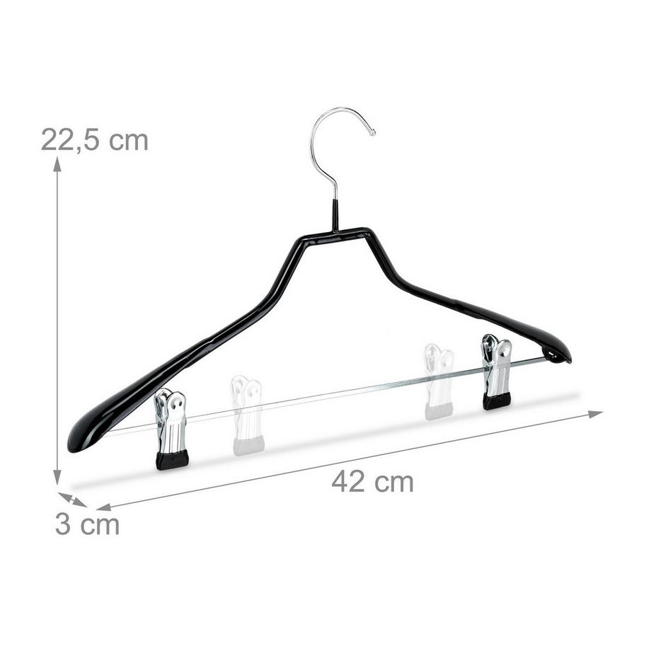B2X Set mit 10 Heftklammern,, rutschfest  