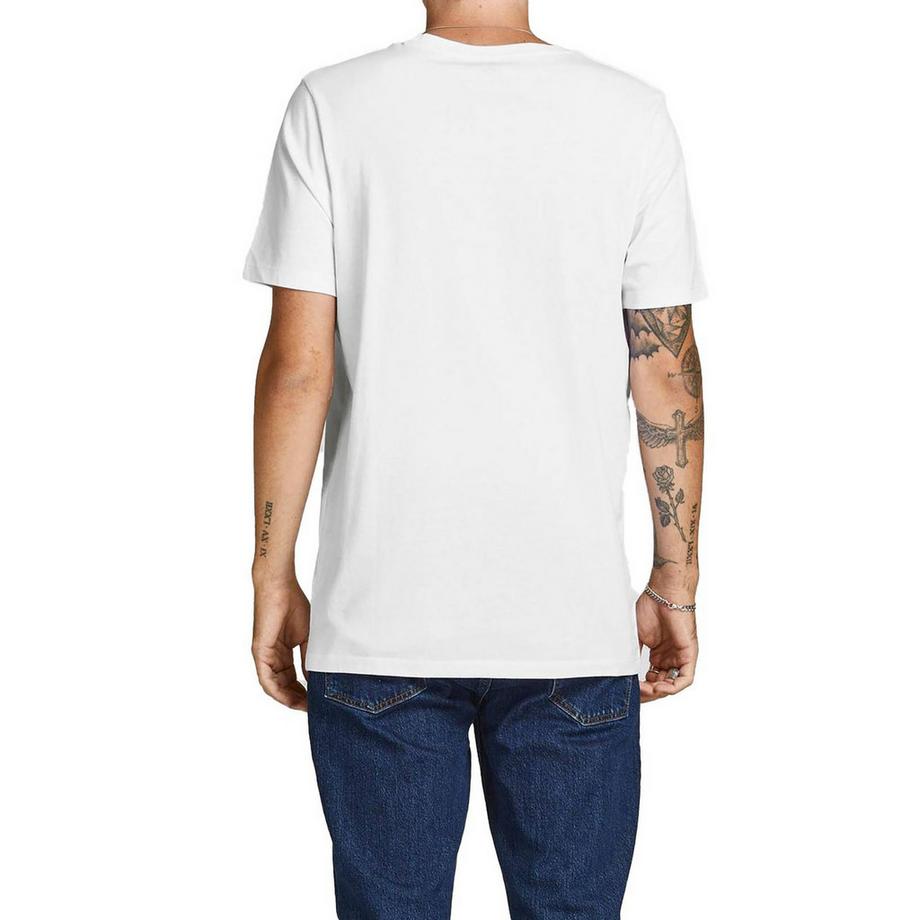 JACK & JONES  T-Shirt  6er Pack Bequem sitzend-JJECORP LOGO TEE CREW NECK 6PK 