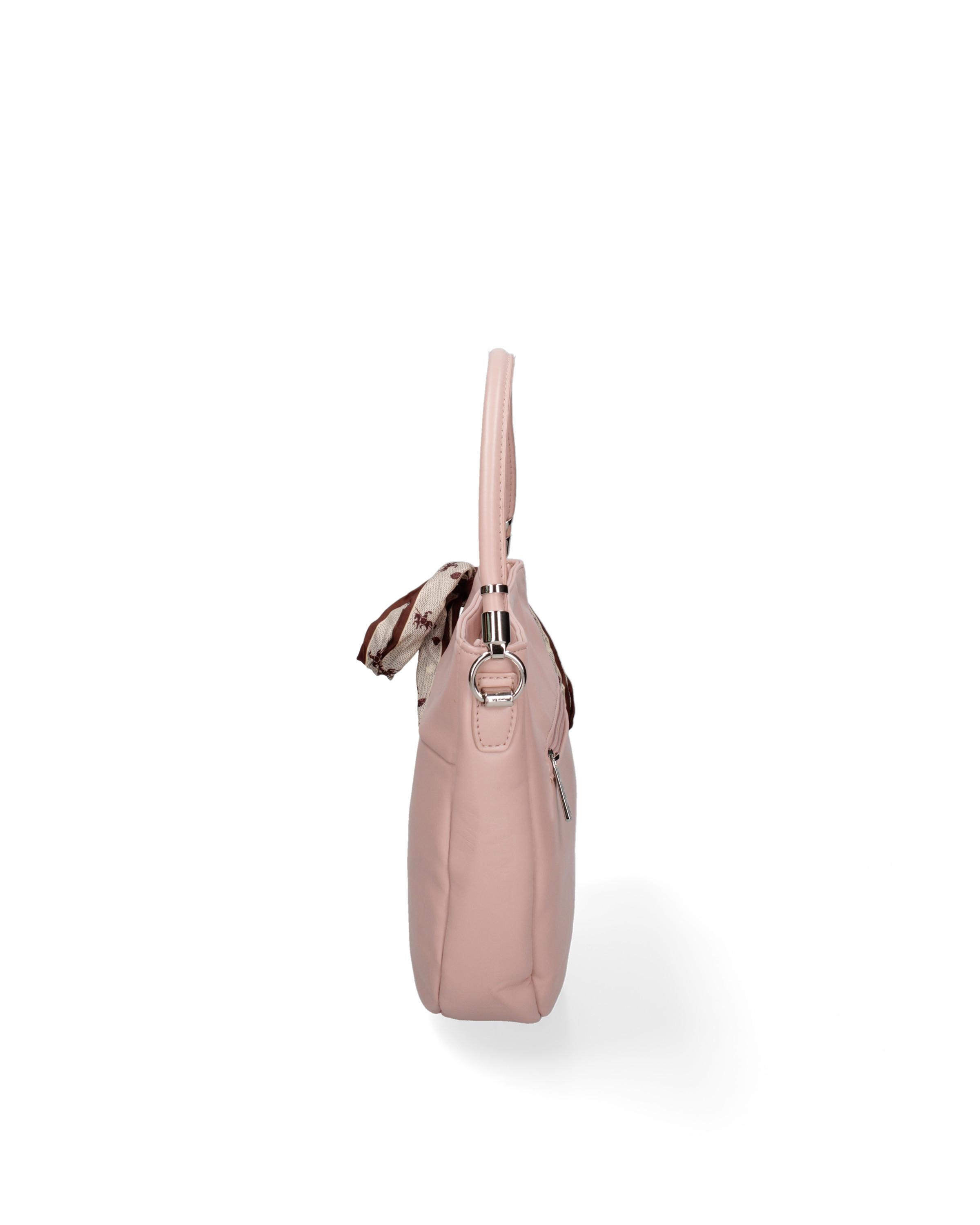 David Jones Borsa a mano con dettaglio foulard  