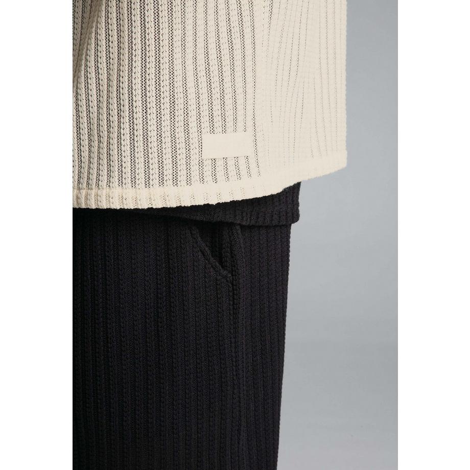 Sik Silk Textured Resort Kurzarmhemd  